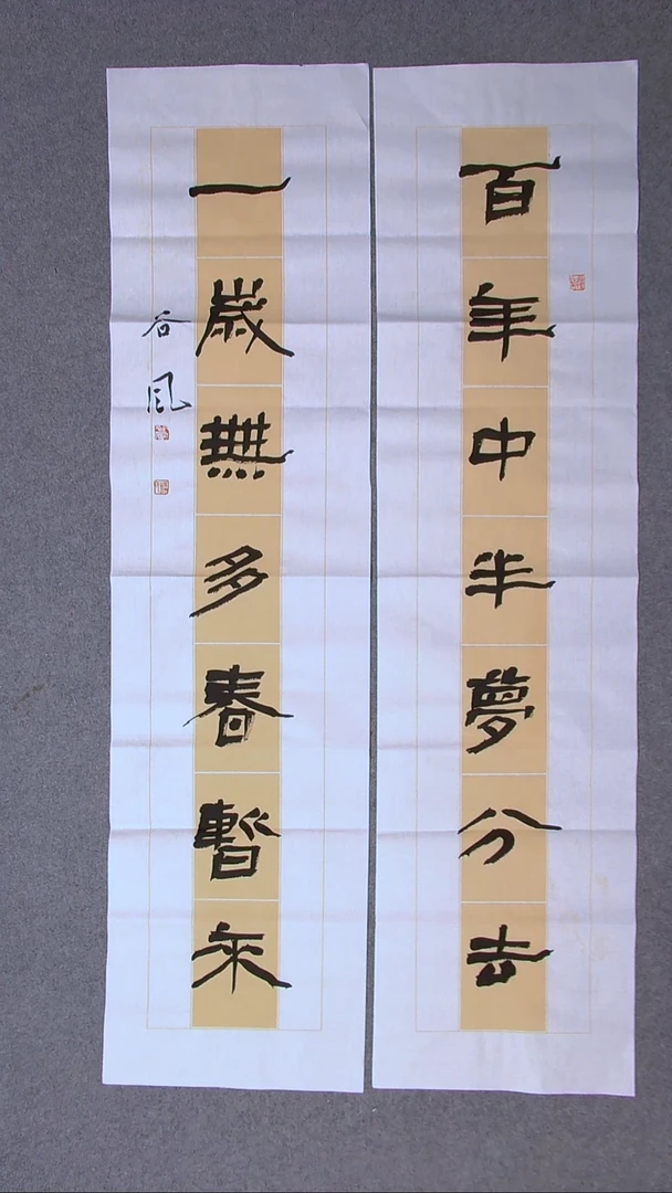 书法洪国峰山东济宁138*34*2八平尺