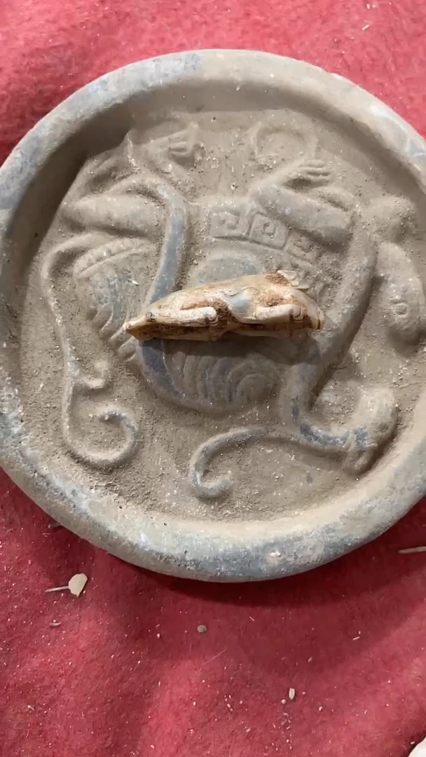 瓷片手工，手绘，陶瓷