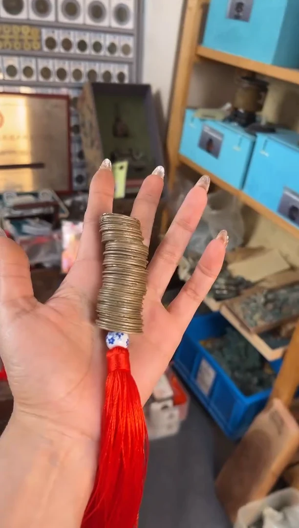 铜公博鉴定 宋代  50 多宝串 古代古钱币