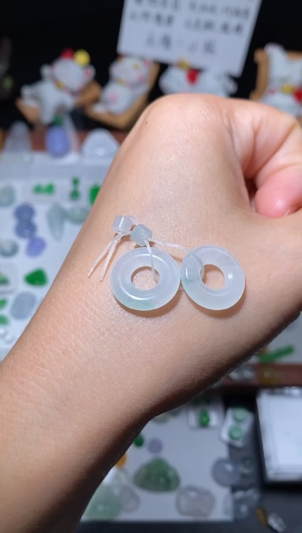 未镶嵌定制翡翠柠****?甜甜圈