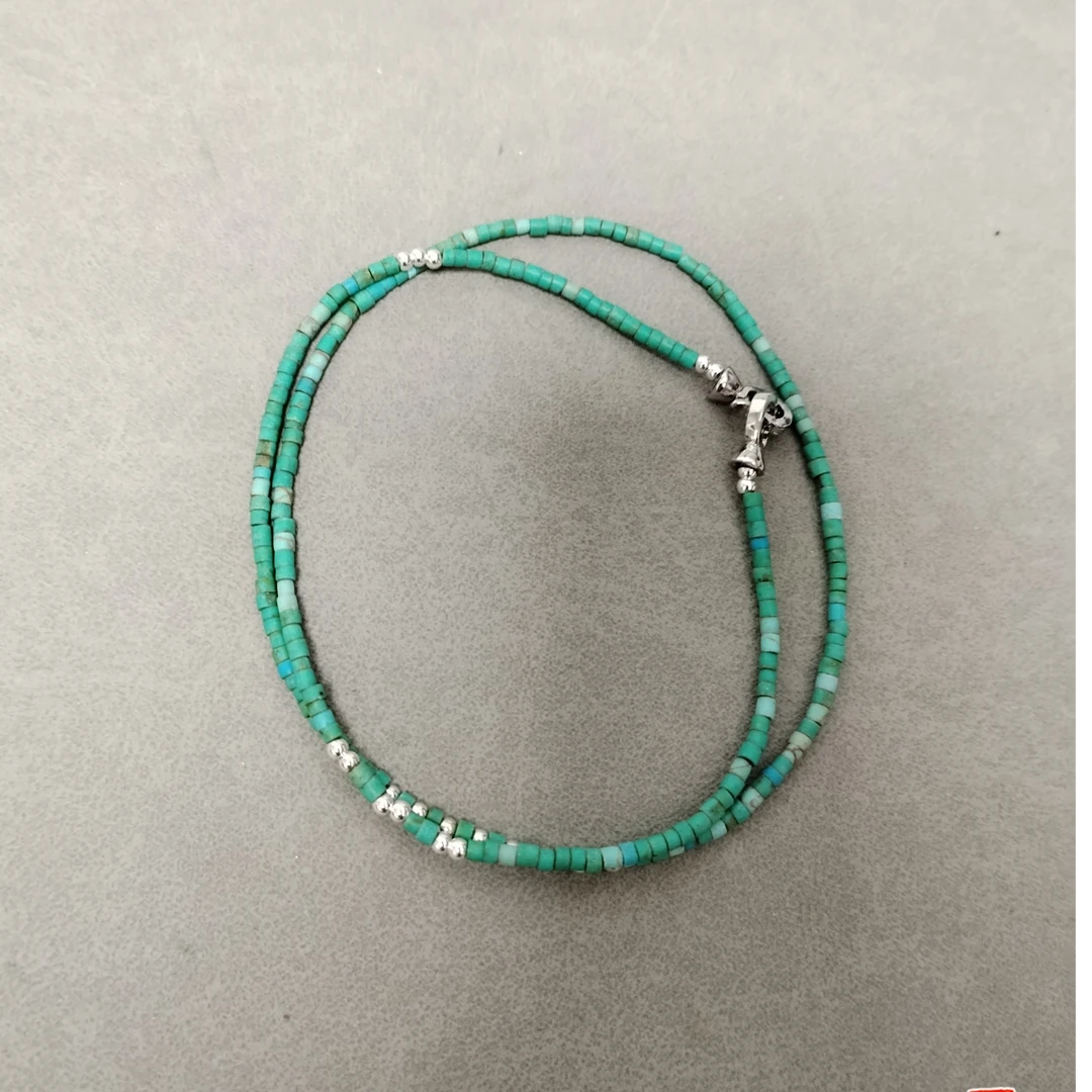 【绿松石】深绿松石 锁骨链【多款】KC1082