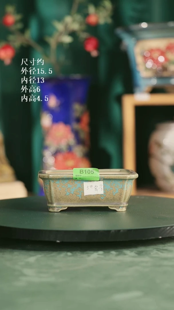 十*甫106       6寸倭角长方盆