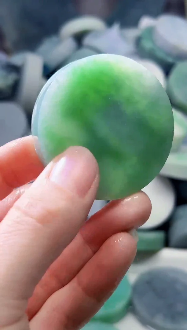 裸石翡翠天然翡翠A货余 南 681