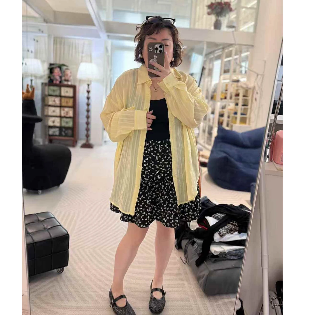 MEET   夏季定制版碎花短裙