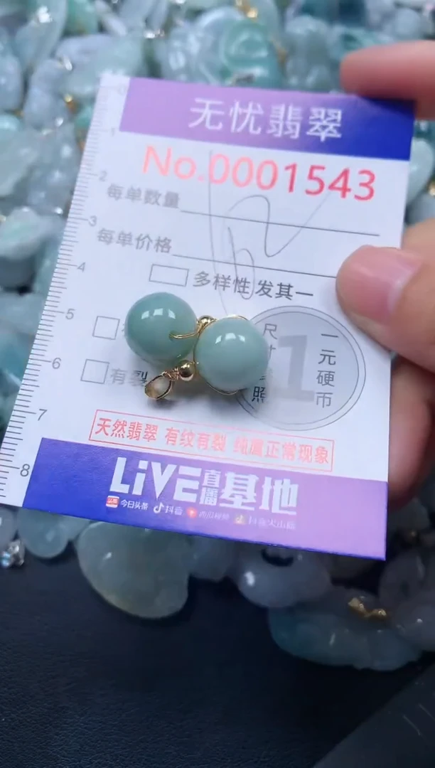 颈饰未镶嵌翡翠1543