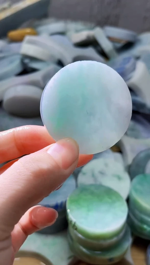 裸石翡翠天然翡翠A货古 南 421