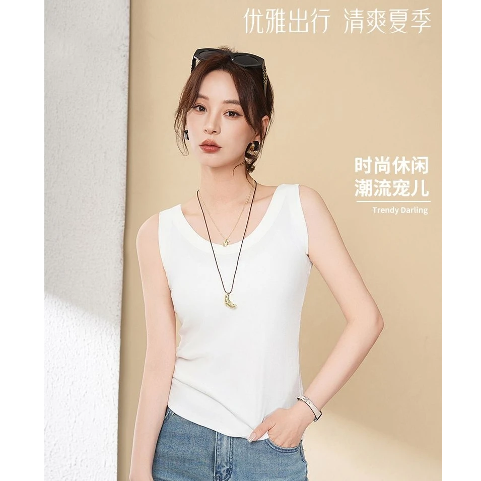 HY 时尚休闲吊带背心内搭上衣可外穿百搭6801