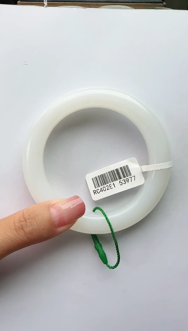 和田玉手镯未镶嵌57