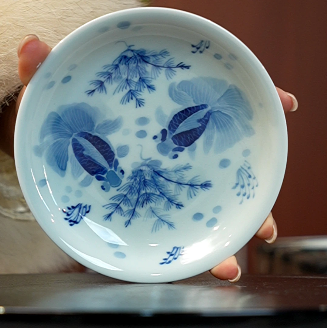 12.26/M47A16/青花金鱼壶承