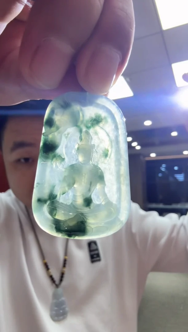 未镶嵌挂件翡翠A货翡翠多样性孤品
