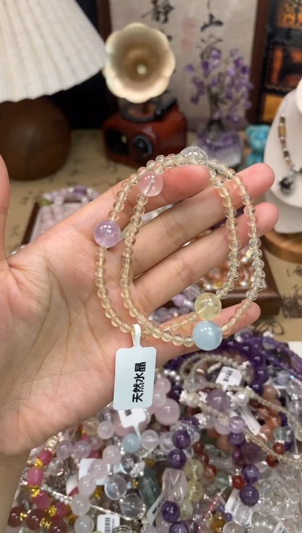 水晶手链未镶嵌5186手串