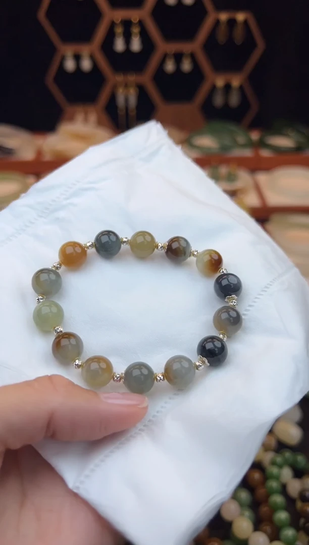 未镶嵌手链和田玉包容放漏