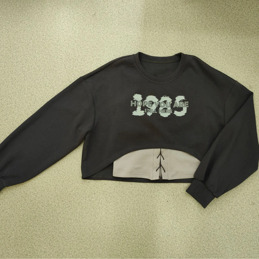 KYL可依莱-印花圆领休闲套装4Q5K2107