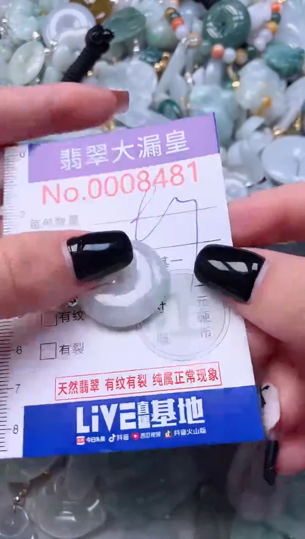 颈饰未镶嵌翡翠8481