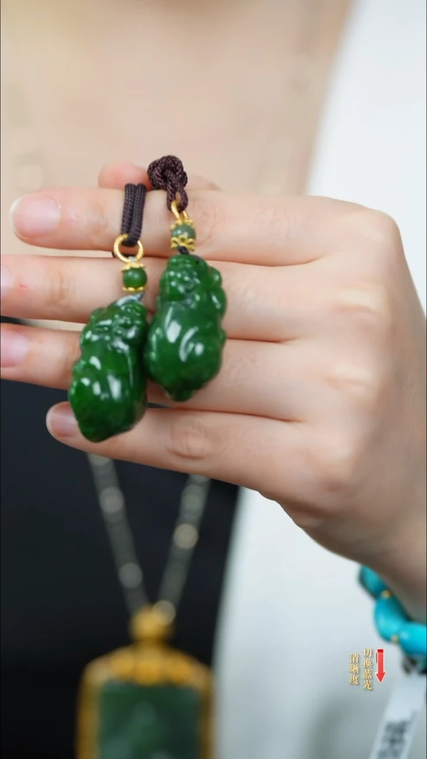 和田玉未镶嵌吊坠(不含链)0529-004多样性发一件