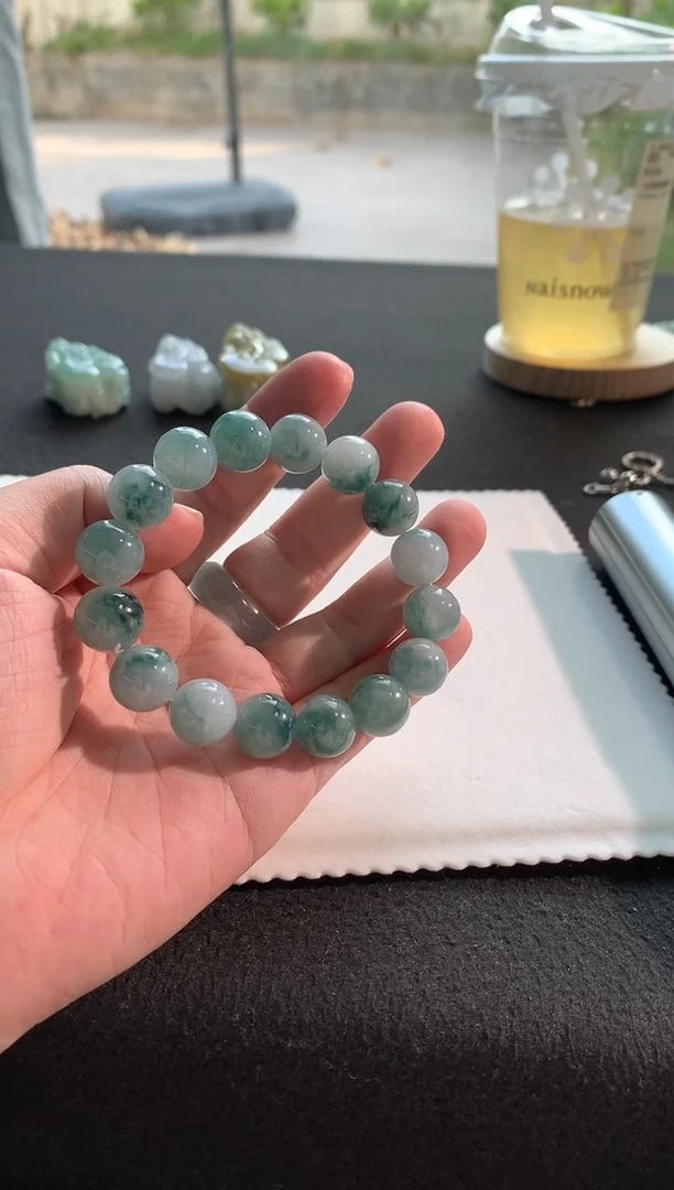 未镶嵌手串翡翠翡翠手串F1593-107