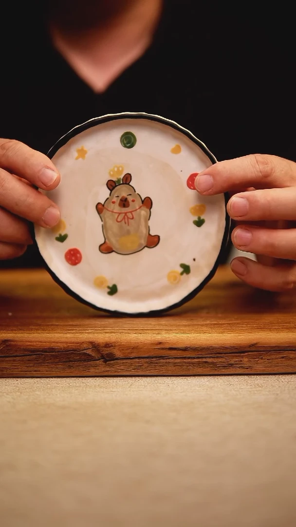 @@陶园瓷舍@@纯手工手绘@高温釉下彩