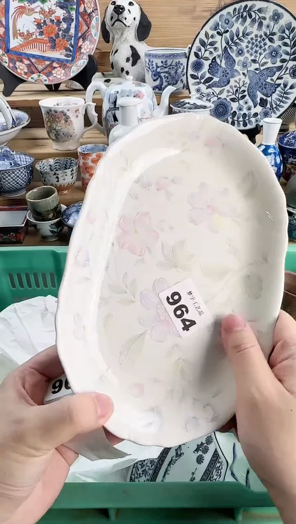 瓷片无****྅瓷器  R    964