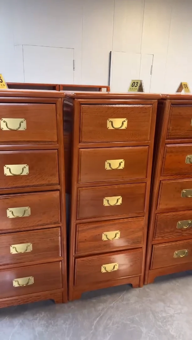 花梨木类柜类家具五斗高柜