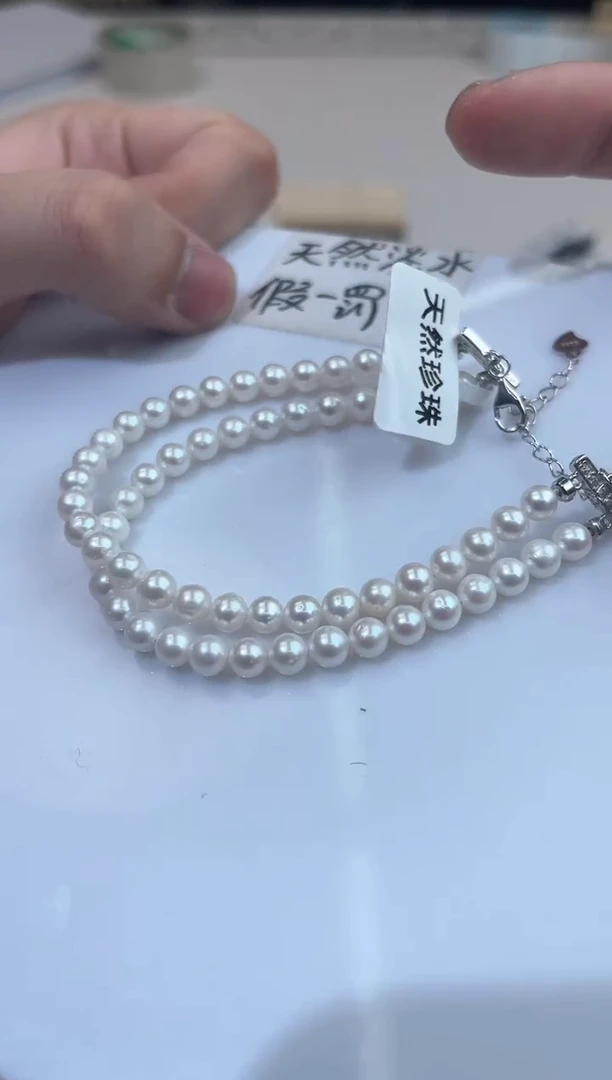 银S925镶嵌淡水珍珠11111111111111111