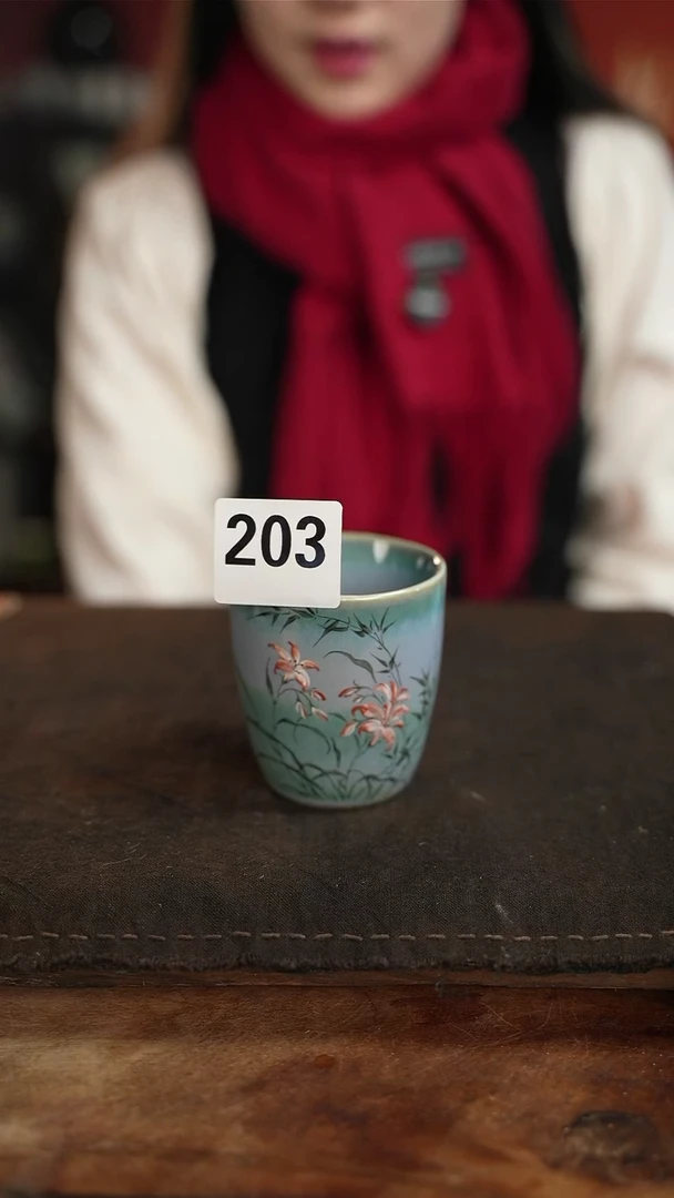 【闪购商品】杯203等烟雨陶瓷手作主人杯
