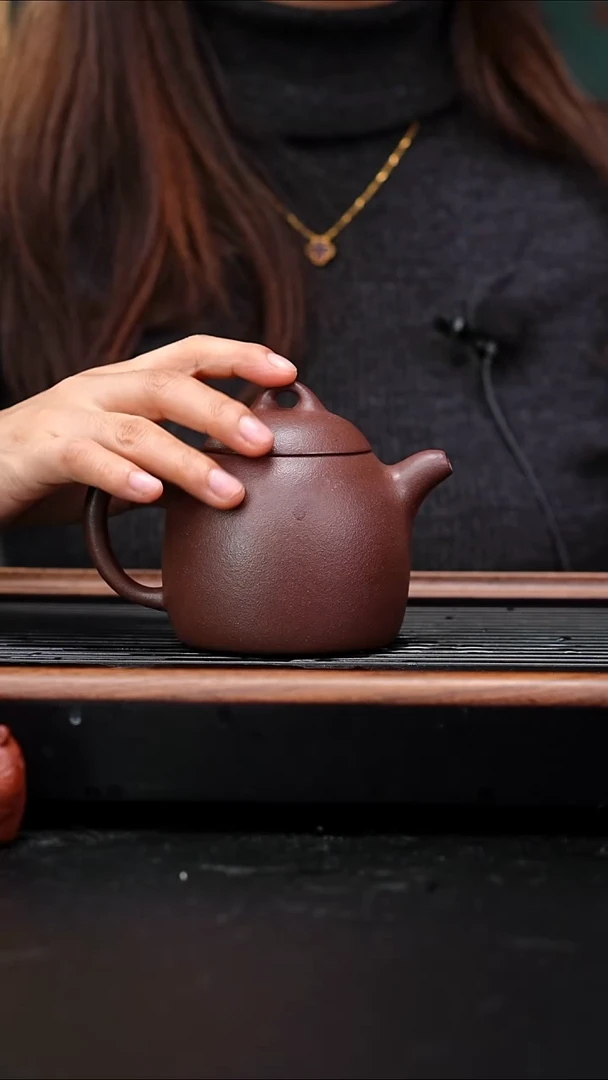 茶壶紫砂四号井中槽青秦权300cc