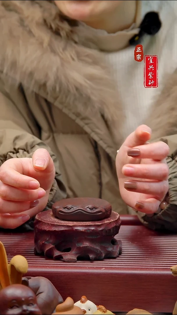 紫砂茶宠宜兴紫砂茶宠摆件