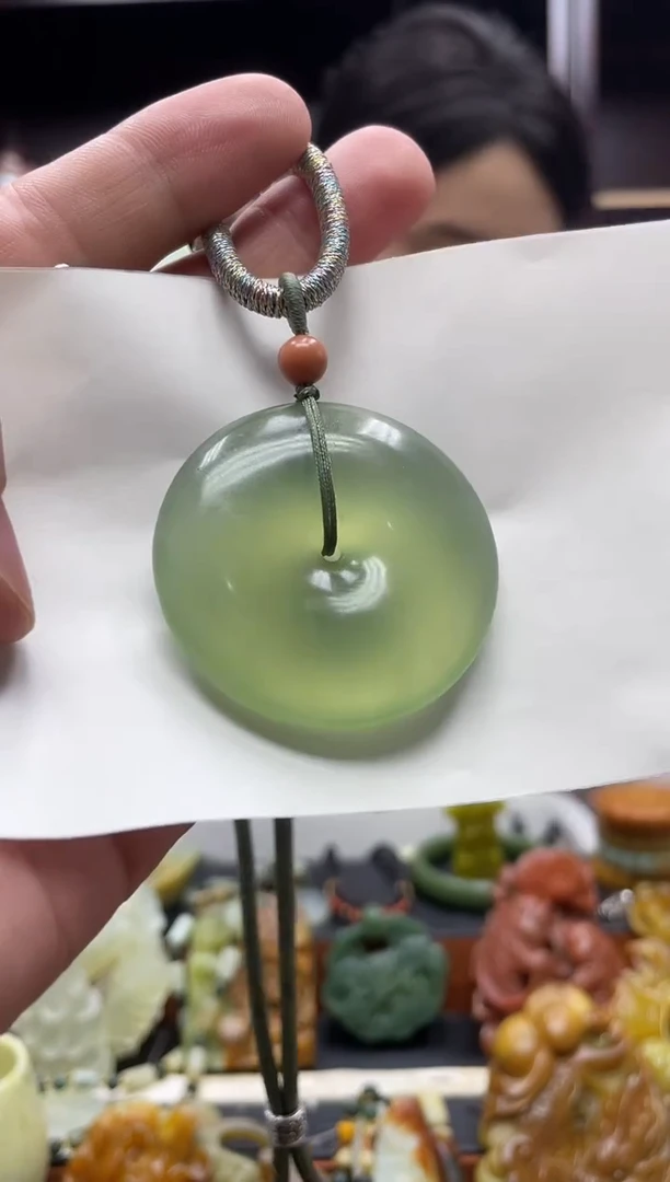 未镶嵌岫玉吊坠多样性发*货拍一发一