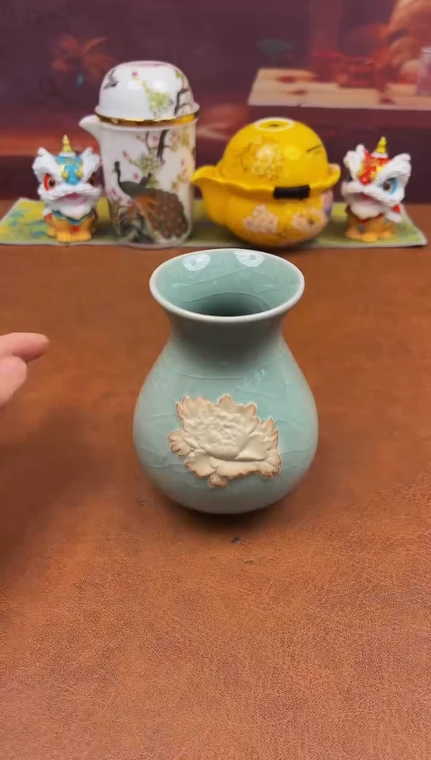 陶瓷茶具摆件旅行套组