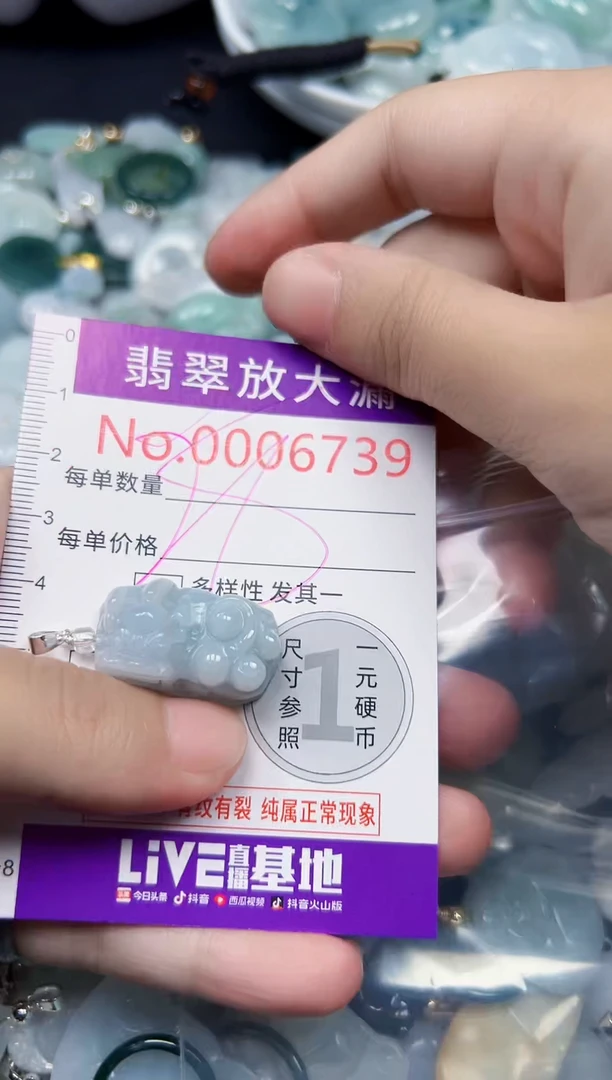 颈饰未镶嵌翡翠6739