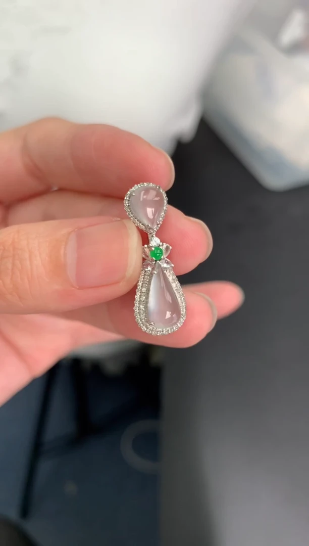 【闪购商品】定制翡翠18K金镶嵌模式推广期24小时鉴赏期