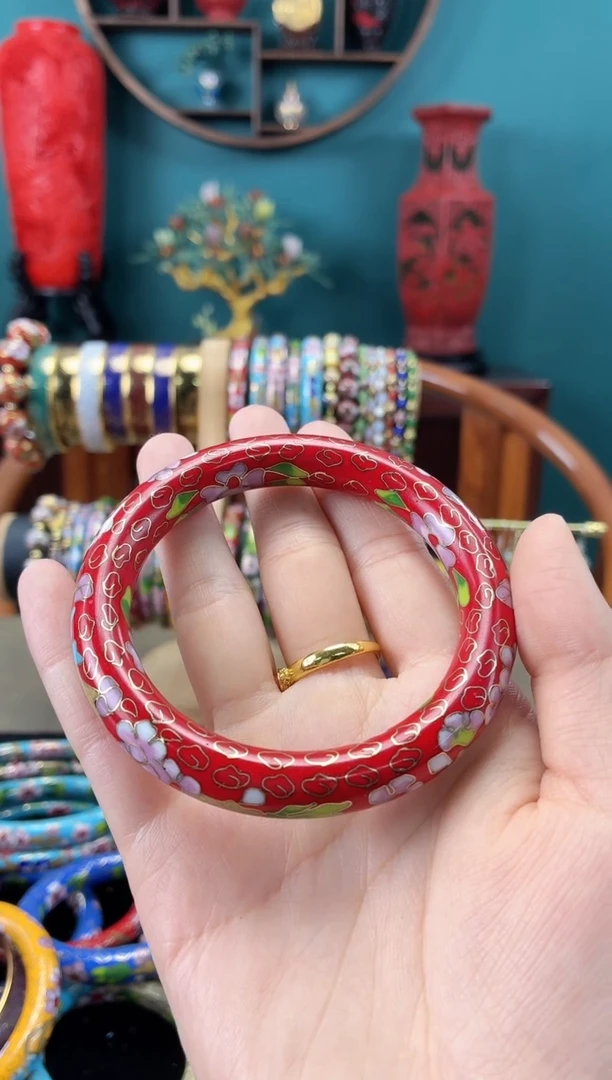 景泰蓝手工非遗红粗