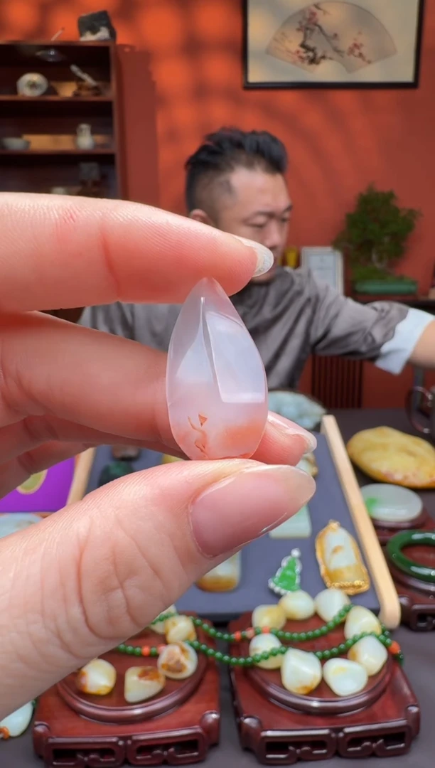 未镶嵌南红玛瑙珠宝半成品次**件南红