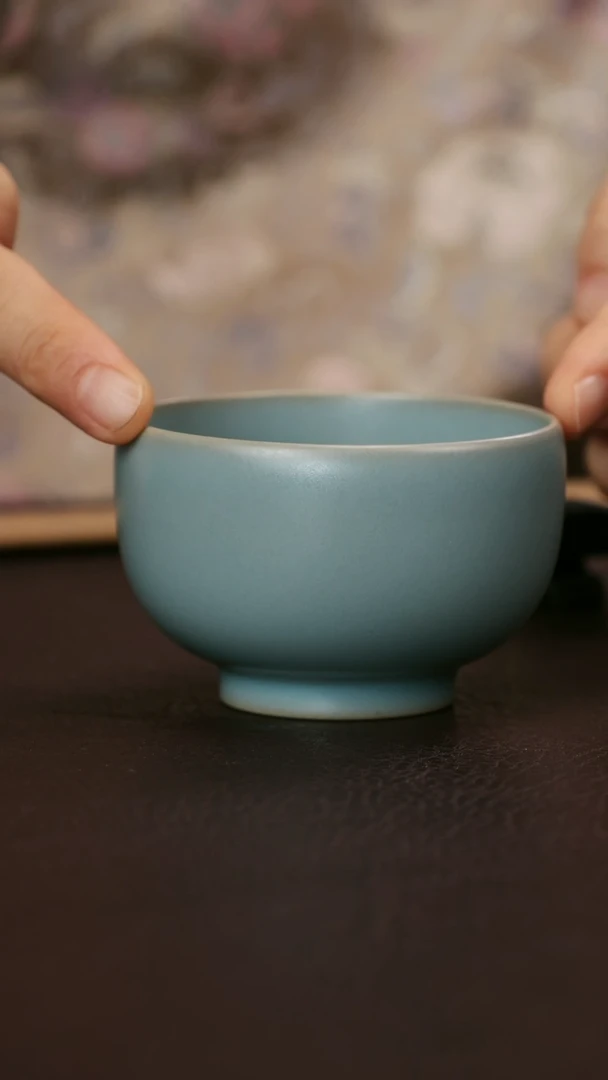 其他汝官窑仿古罗汉杯97