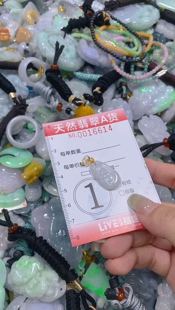 翡翠未镶嵌颈饰闪购0016614