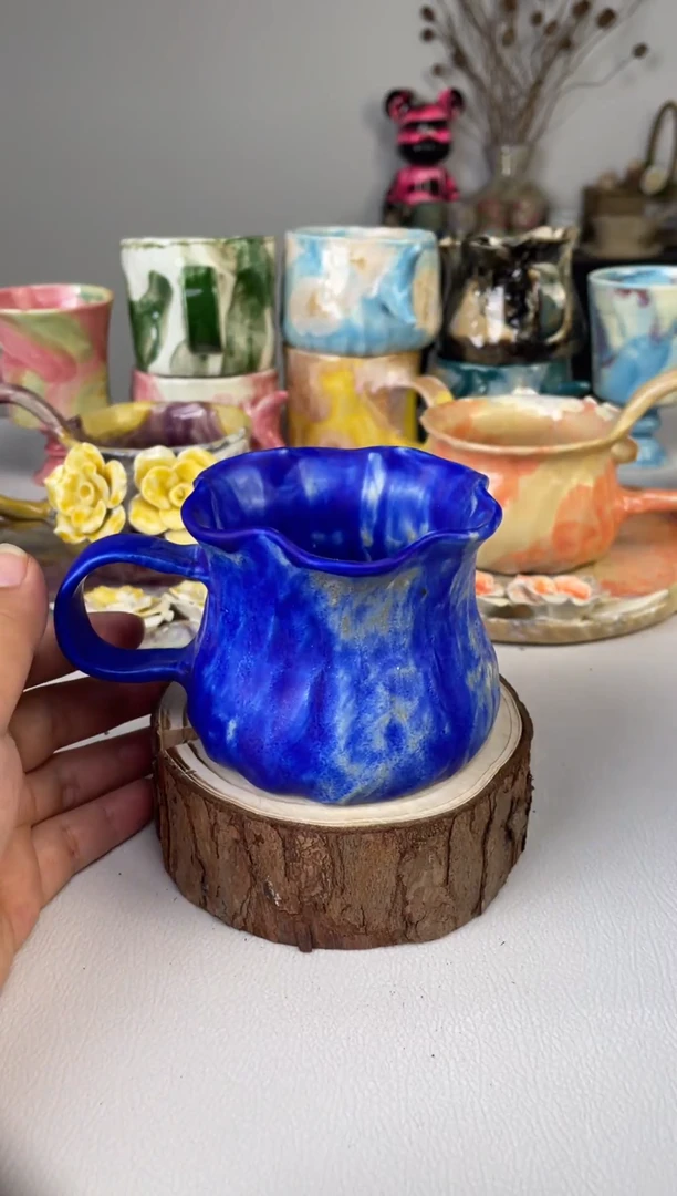 「孤品」沐泽若芳咖啡杯