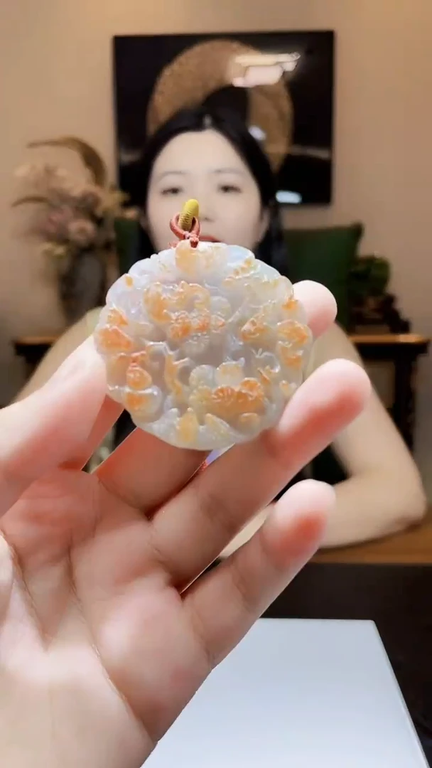 颈饰未镶嵌翡翠吊坠12