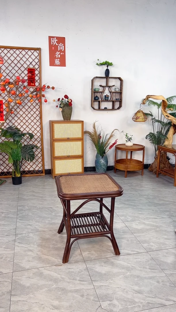 藤60藤条桌 休闲桌茶桌