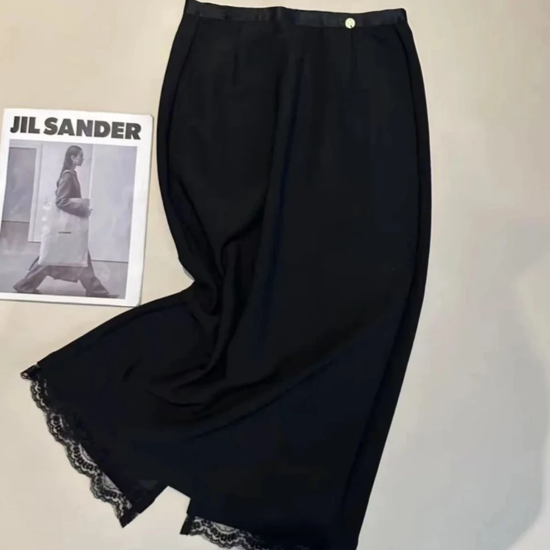 618母亲节款气质设计感时尚半身长裙设计感显瘦百搭夏季半身裙