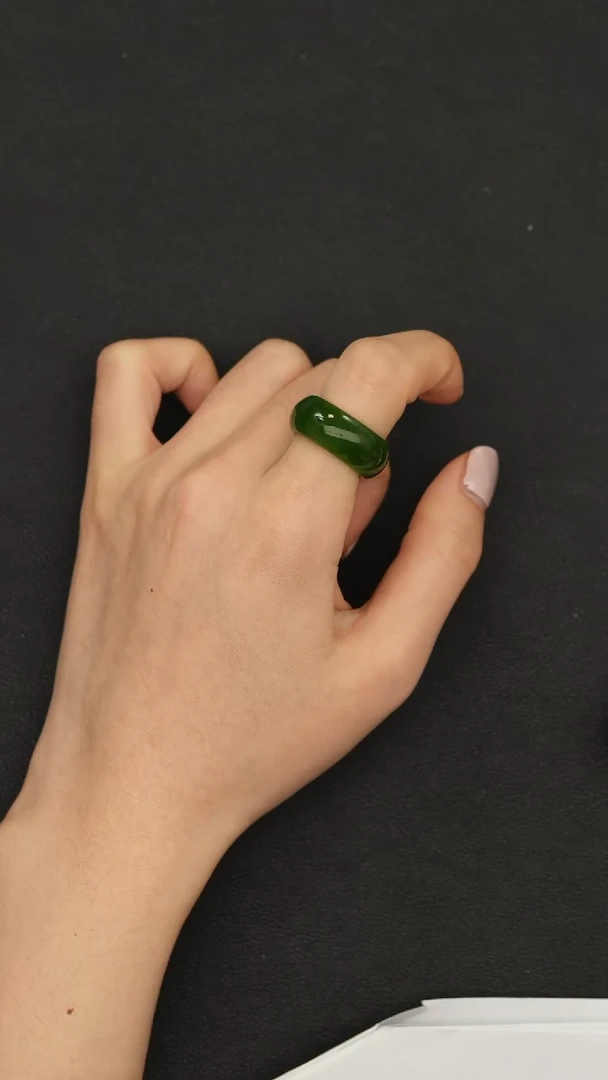 未镶嵌戒指和田玉MZL044和田玉戒圈