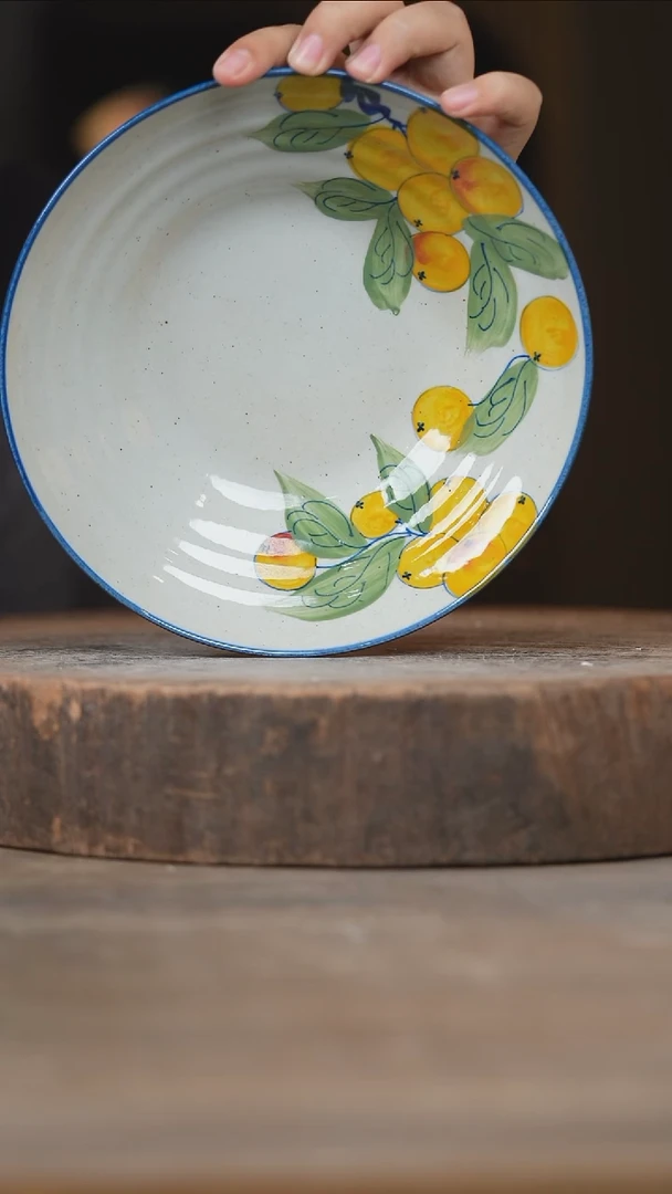 瓷片景德镇高温釉下彩（食品级）