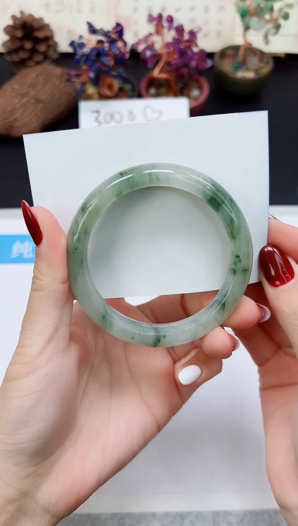 未镶嵌手镯石英质玉A21-55`56`57