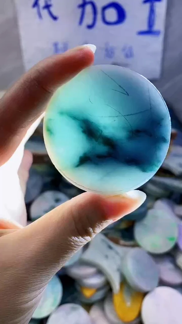 裸石翡翠纯天然翡翠A货5