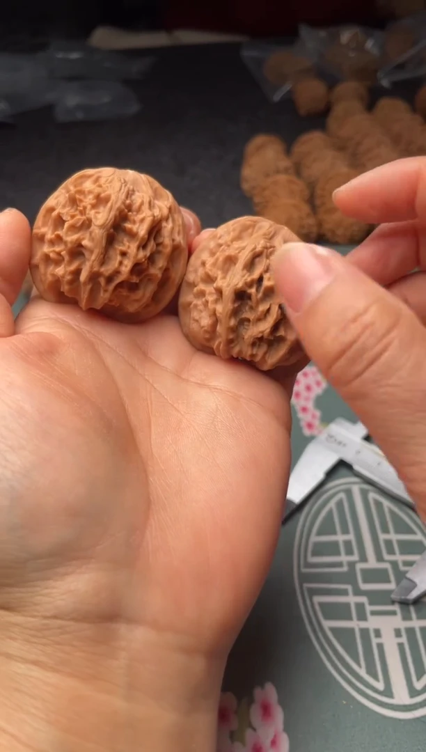 把件文玩核桃w134 天地 42尺