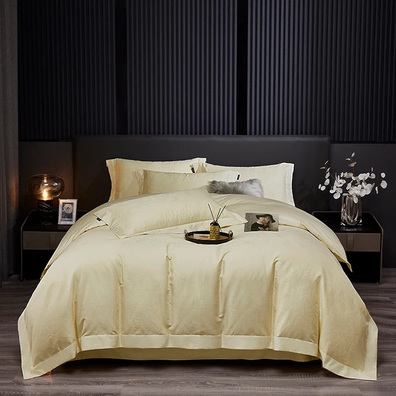 全棉床上用品四件套-花语  叶语