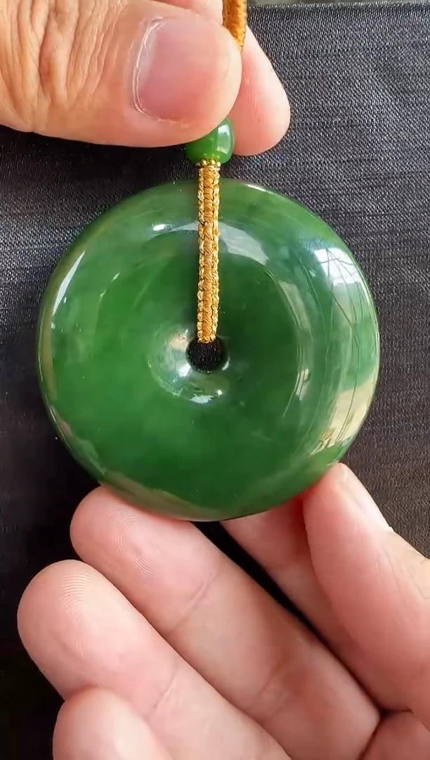 【闪购商品】和田玉（碧玉）吊坠未镶嵌大平安扣