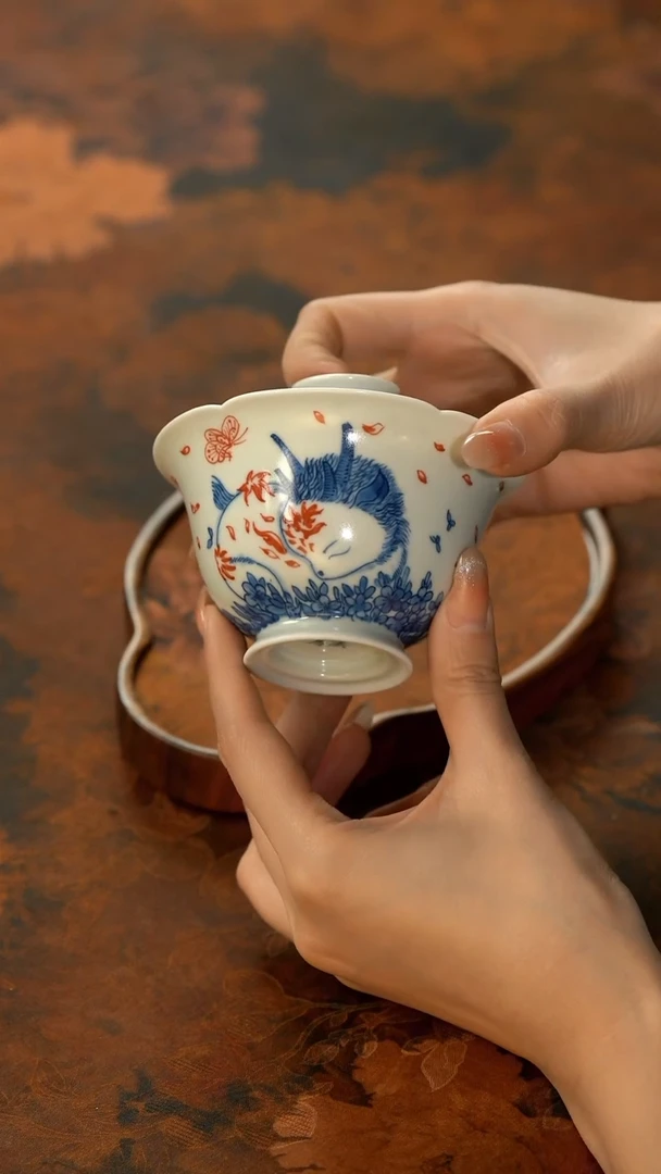 【闪购商品】11留器茶斋高货瓷器@@LQ5358