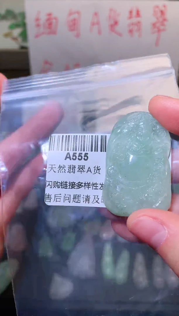 【闪购商品】翡翠颈饰未镶嵌精美翡翠A555