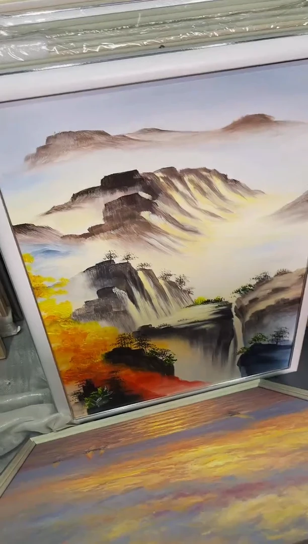 【闪购商品】油画53号 60*80 山水-手绘油画