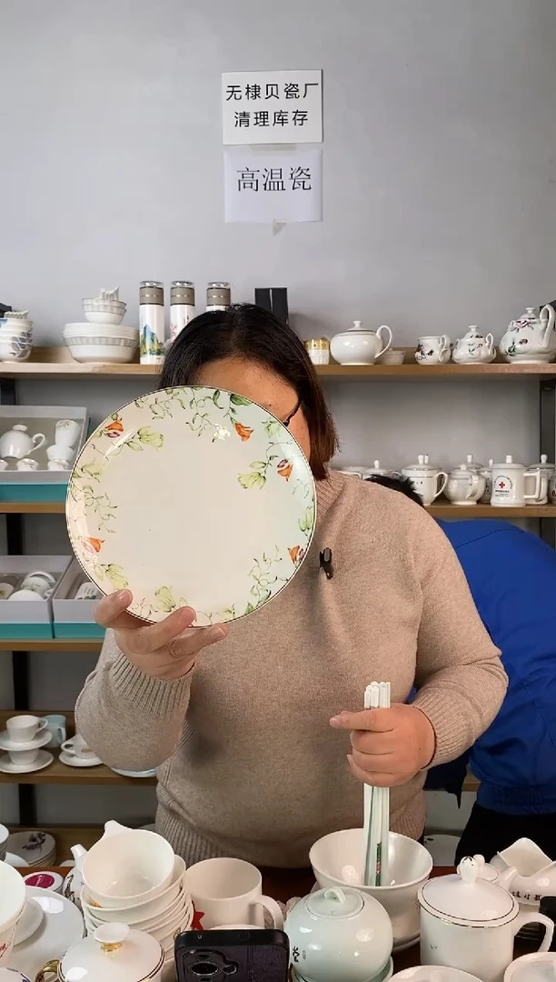 8寸浅式盘绿野仙踪四个